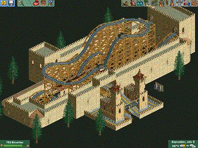 Coaster in the Castle