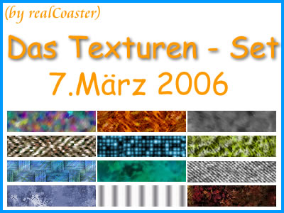 (by realCoaster) Das Texturen - Set