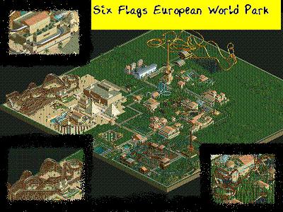 Six Flags European World Park (ohne Plug In Objekt