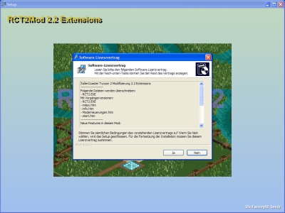 RollerCoaster Tycoon 2 - Mod 2.2 EXTENSIONS