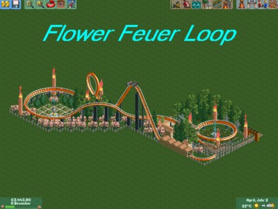 Flower Feuer Loop