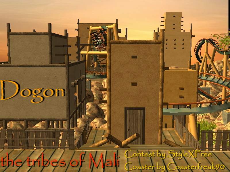Contest Coaster: Dogon - The Tribes of Mali