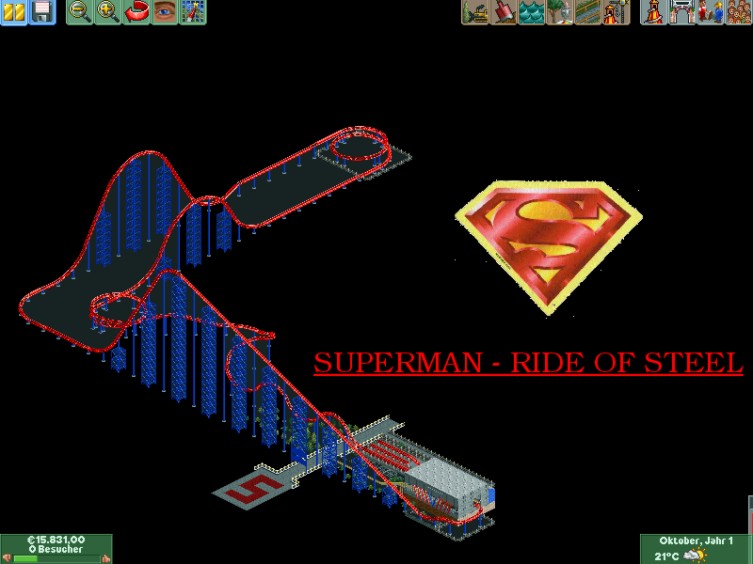 Superman - Ride of Steel ( Six Flags America )