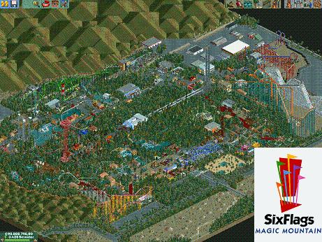 Six Flags Magic Mountain Version 2003