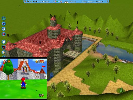 Super Mario 64 Schloss (by Czekierski)