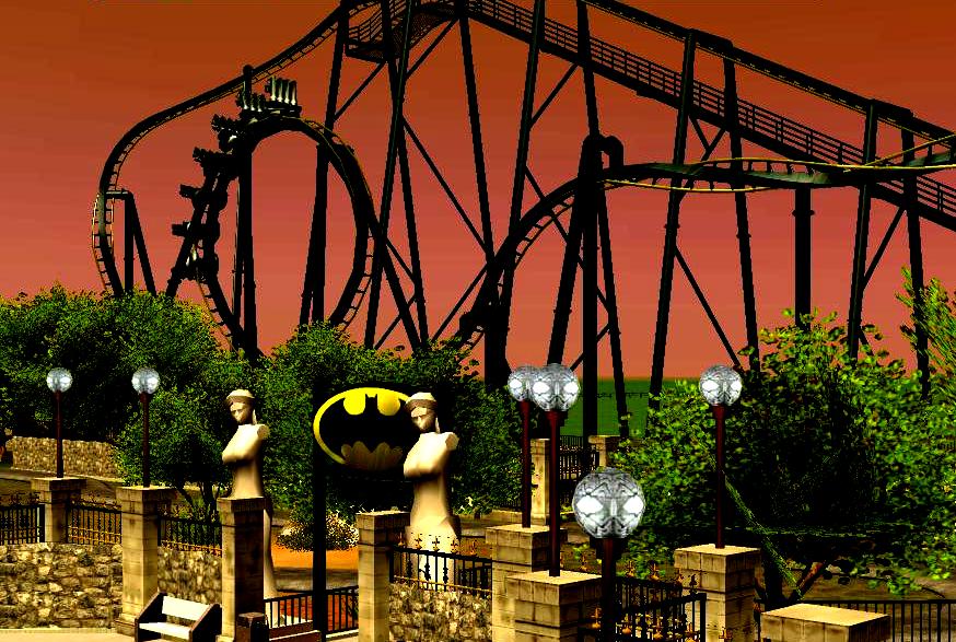 [Nachbau] Batman The Ride - Six Flags Great Adventure